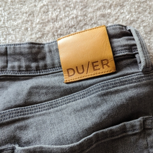 Duer Performance denim Grey Slim Fit 31x34 - Picture 3 of 8